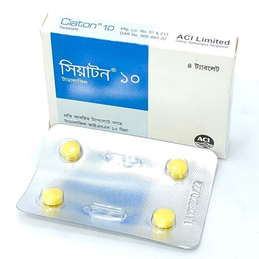 Pack Image: Ciaton 10 mg Tablet (1 x 4)