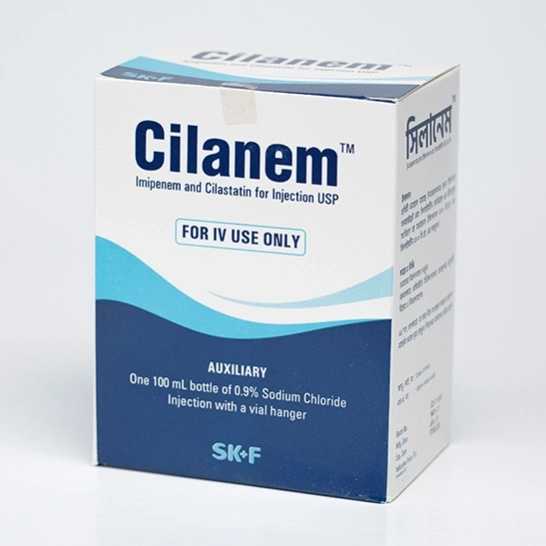 Pack Image: Cilanem (500 mg Injection (1's pack)