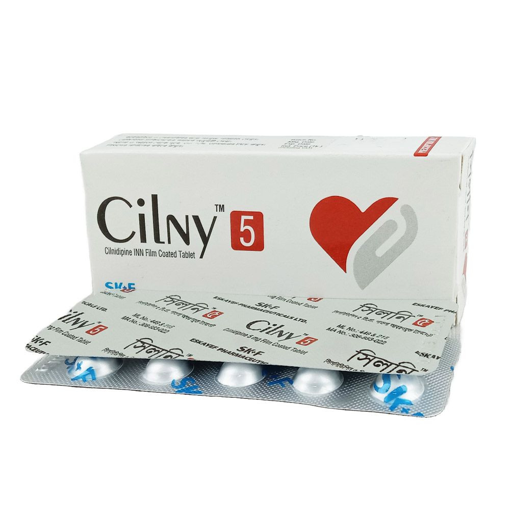 Pack Image: Cilny 5 mg Tablet (3 x 10)