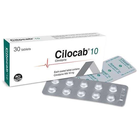 Pack Image: Cilocab 10 mg Tablet (3 x 10)