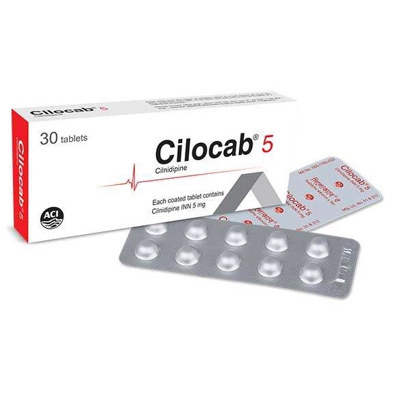 Pack Image: Cilocab 5 mg Tablet (3 x 10)