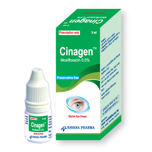 Pack Image: Cinagen 0.5% Eye Drop (5 ml drop)