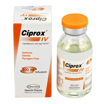Pack Image: Ciprox 200 mg Injection (100 ml bottle)