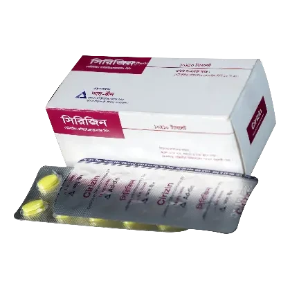 Pack Image: Cirizin 10 mg Tablet (10 x 10)