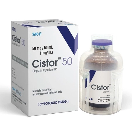 Pack Image: Cistor 1 mg Injection (50 mg vial)