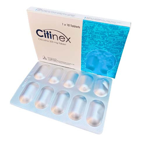Pack Image: Citinex 500 mg Tablet (1 x 10)