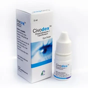 Pack Image: Civodex 0.3% 0.1% Eye Drop (5 ml drop)