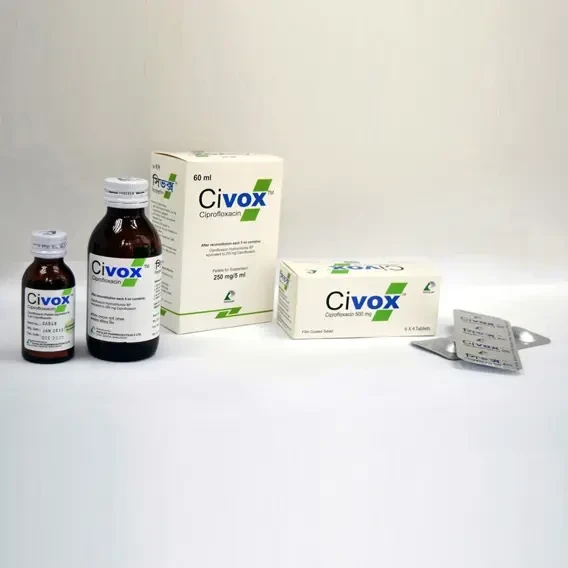 Pack Image: Civox 500 mg Tablet (4 x 6)