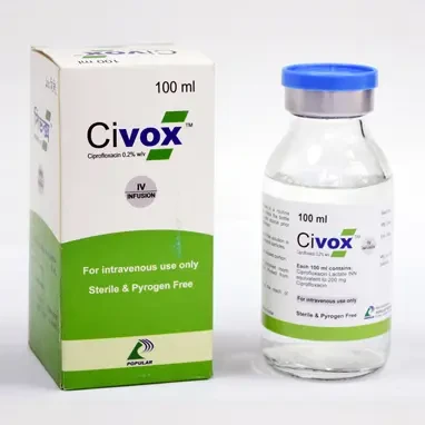 Pack Image: Civox 200 mg Injection (100 ml vial)