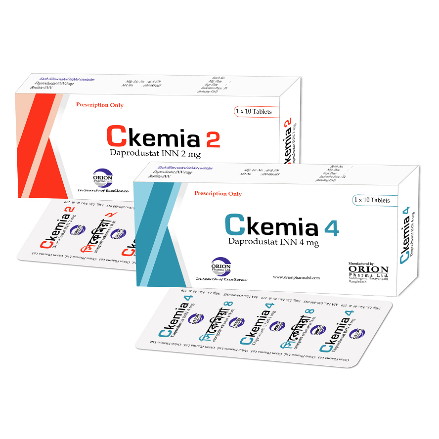 Pack Image: Ckemia 4 mg Tablet (1 x 10)