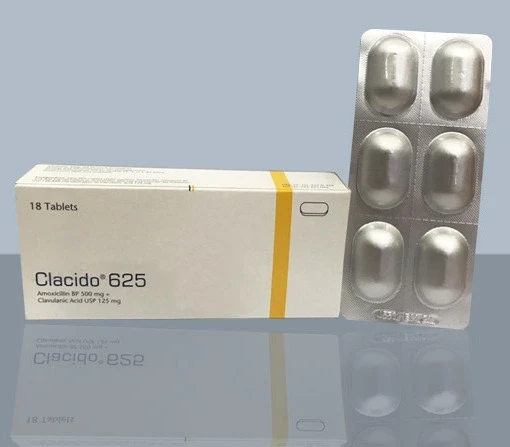Pack Image: Clacido 500 mg Tablet (3 x 6)