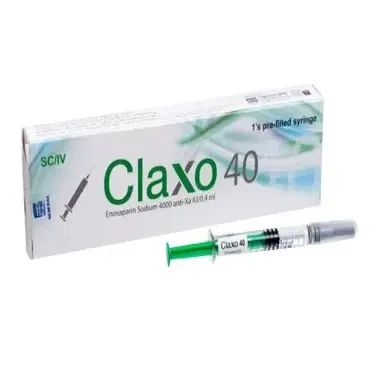Pack Image: Claxo 4000 Anti-Xa Injection (0.4 ml pre-filled syringe)