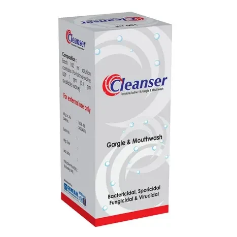 Pack Image: Cleanser 10% w Solution (1000 ml bottle)