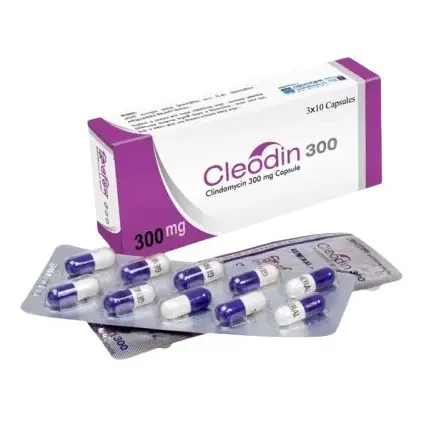 Pack Image: Cleodin 300 mg Capsule (3 x 10)