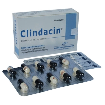 Pack Image: Clindacin 150 mg Capsule (3 x 10)