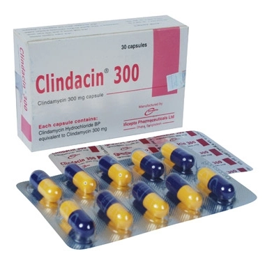 Pack Image: Clindacin 300 mg Capsule (3 x 10)