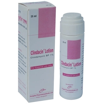 Pack Image: Clindacin 1% Lotion (25 ml bottle)