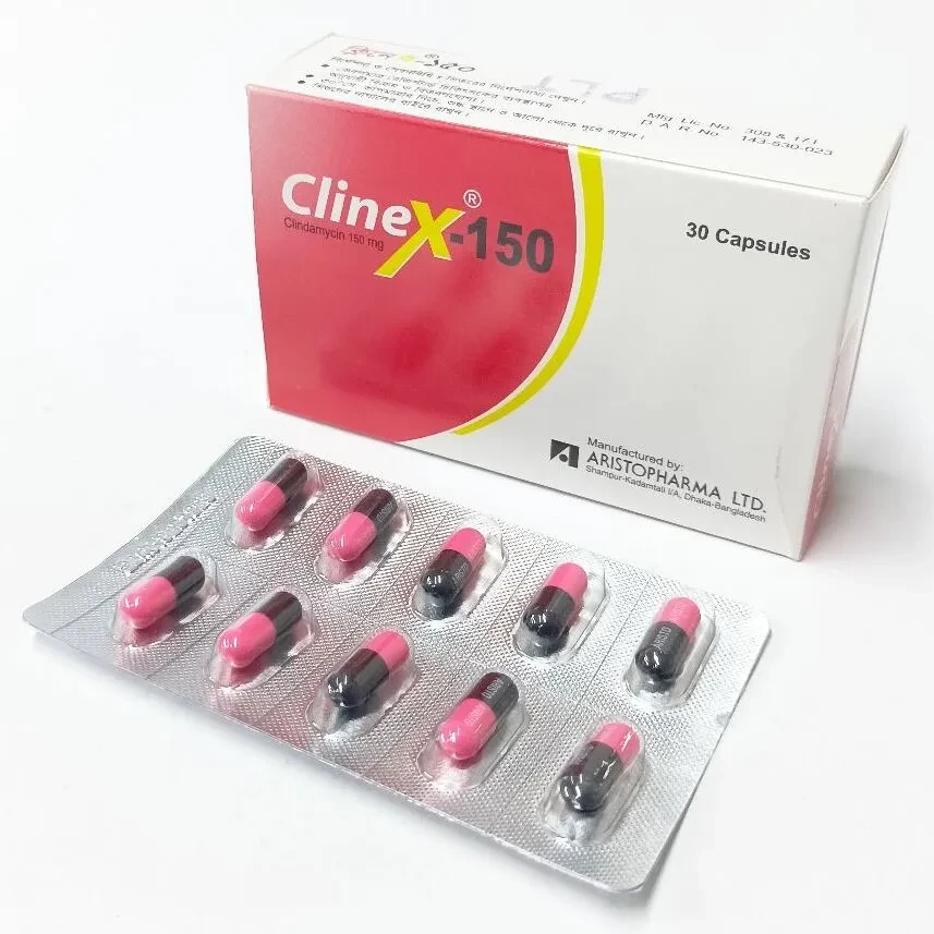 Pack Image: Clinex 150 mg Capsule (3 x 10)