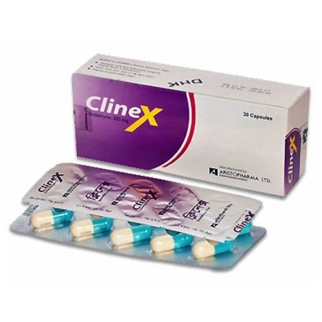 Pack Image: Clinex 300 mg Capsule (3 x 10)