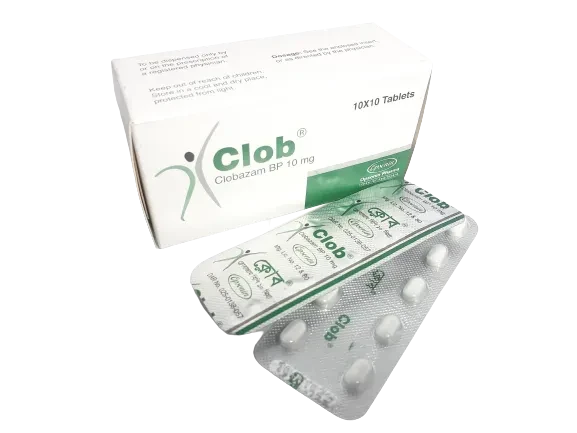Pack Image: Clob 10 mg Tablet (10 x 10)