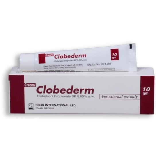 Pack Image: Clobederm 0.05% Cream (10 gm tube)