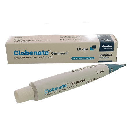 Pack Image: Clobenate 0.05% Ointment (10 gm tube)