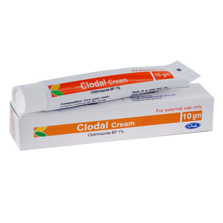 Pack Image: Clodal 1% Cream (10 gm tube)