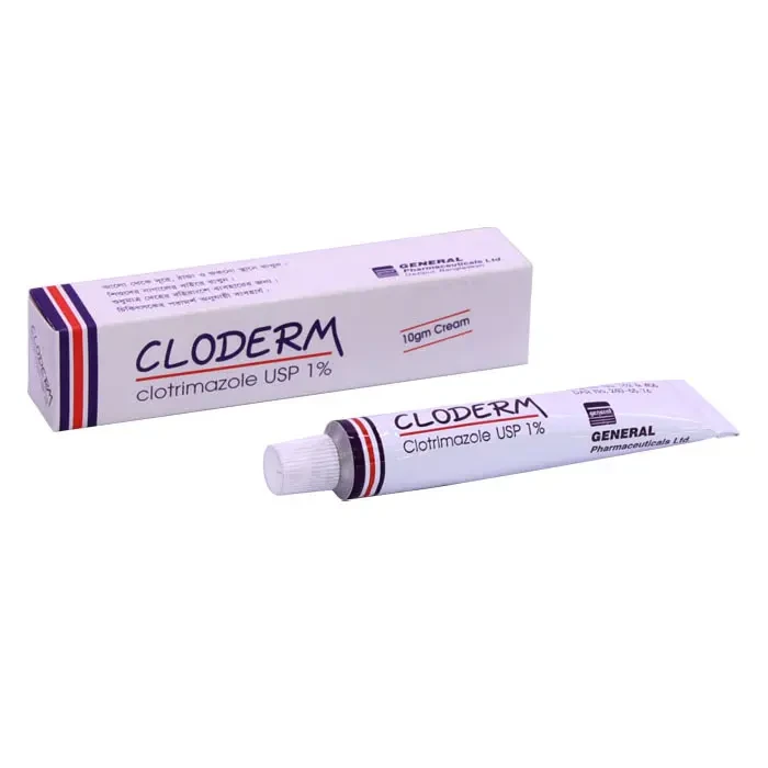 Pack Image: Cloderm 1% Cream (10 gm tube)