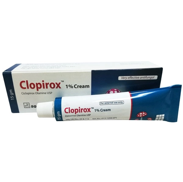 Pack Image: Clopirox 1% Cream (15 gm tube)