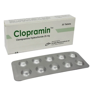 Pack Image: Clopramin 25 mg Tablet (3 x 10)