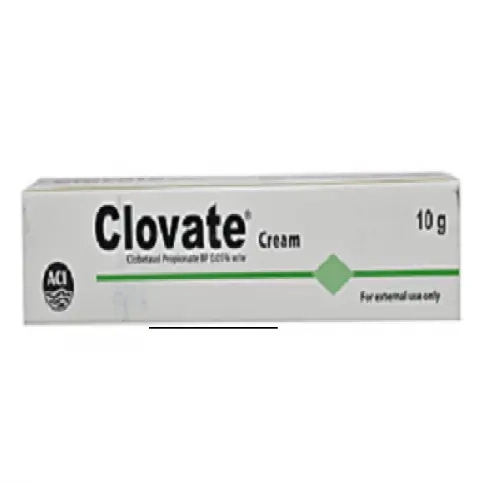 Pack Image: Clovate 0.05% Cream (10 gm tube)