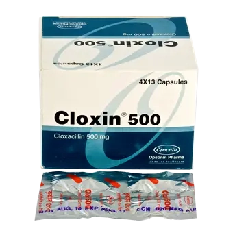 Pack Image: Cloxin 500 mg Capsule (13 x 4)