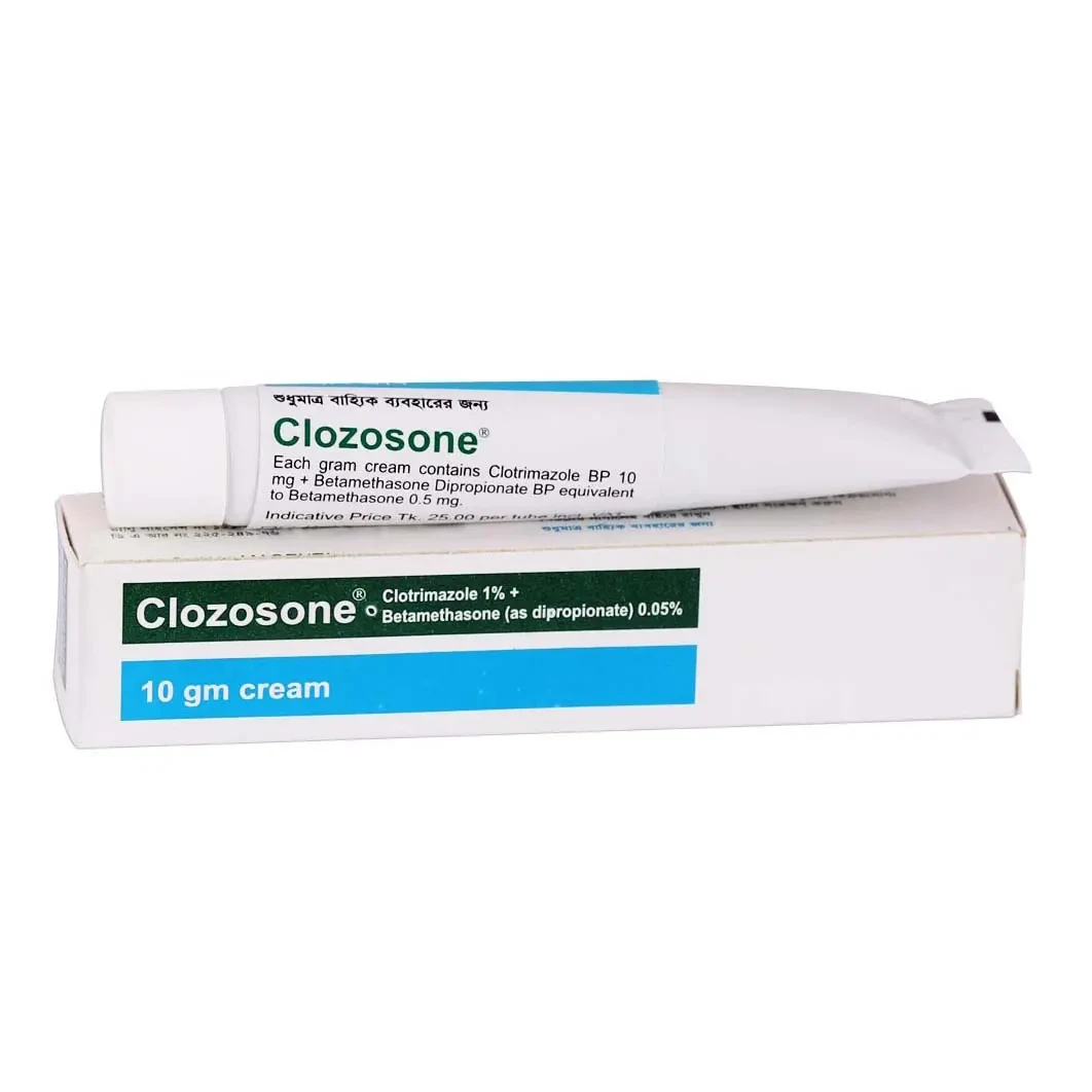 Pack Image: Clozosone 0.05% 1% Cream (10 gm tube)