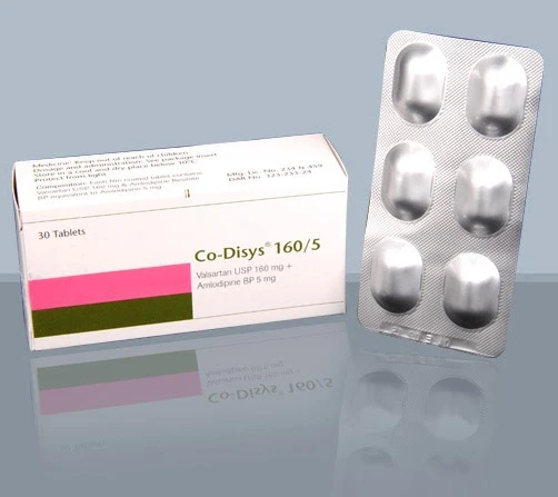 Pack Image: Co-Disys 5 mg Tablet (5 x 6)