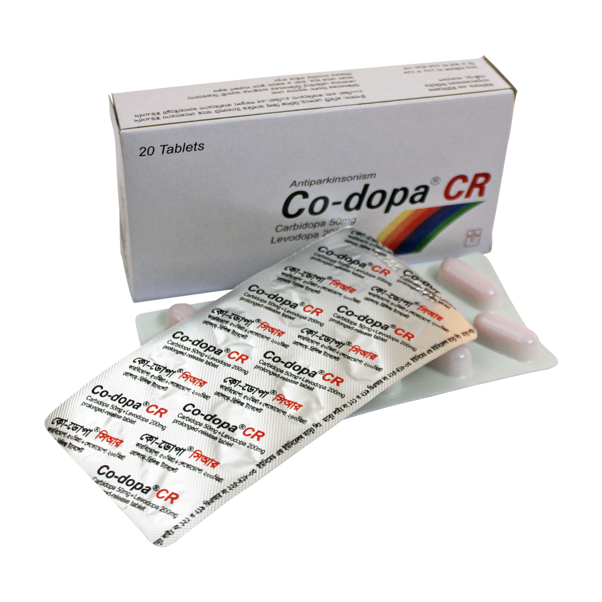 Pack Image: Co-dopa CR 100 mg Tablet (3 x 10)