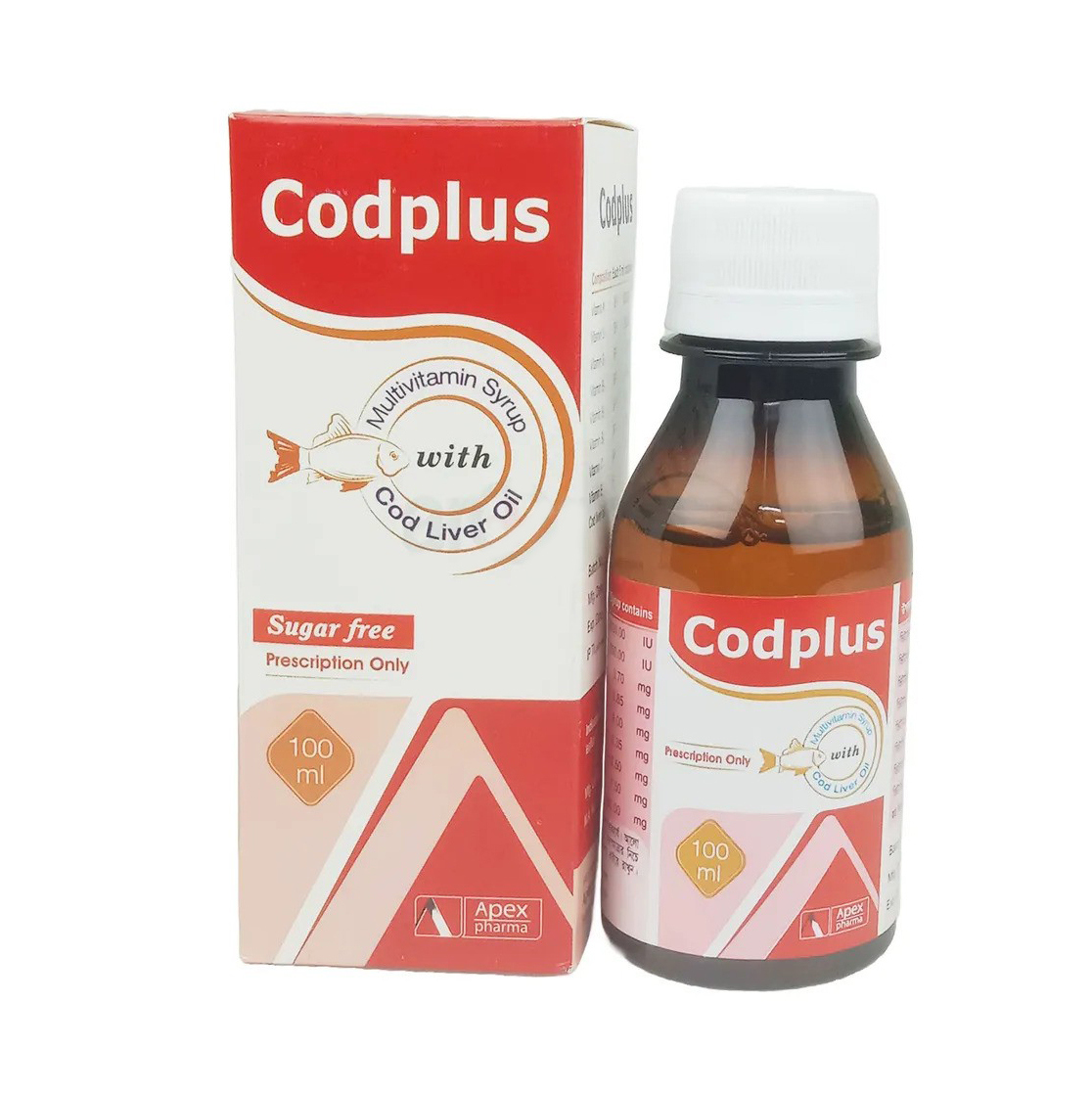 Pack Image: Cod Plus  Syrup (100 ml bottle)