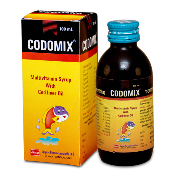 Pack Image: Codomix Syrup (100 ml bottle)