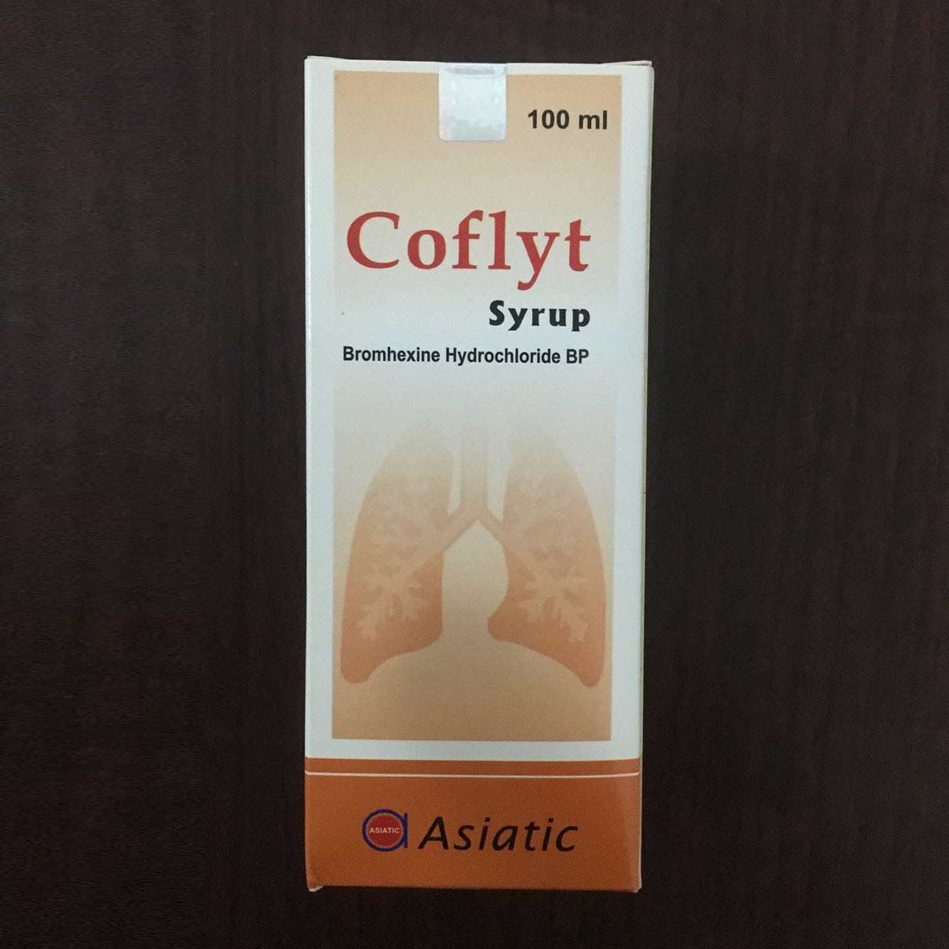 Pack Image: Coflyt 4 mg Syrup (100 ml bottle)