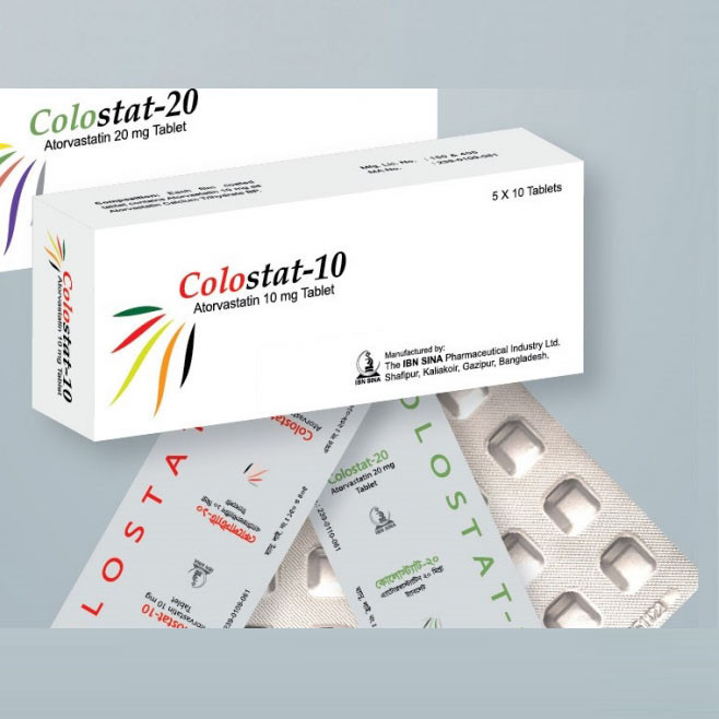 Pack Image: Colostat 10 mg Tablet (5 x 10)