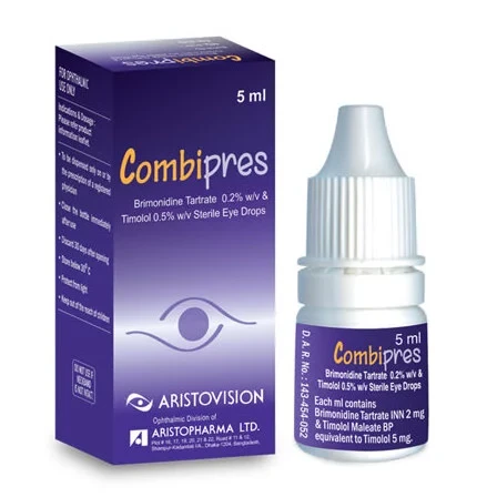 Pack Image: Combipres 0.2% 0.5% Eye Drop (5 ml drop)