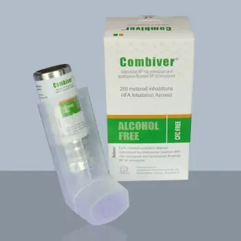 Pack Image: Combiver (100 mcg Inhaler (200 metered doses)
