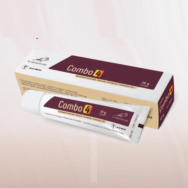 Pack Image: Combo 4 0.05% 0.75% Cream (15 gm tube)