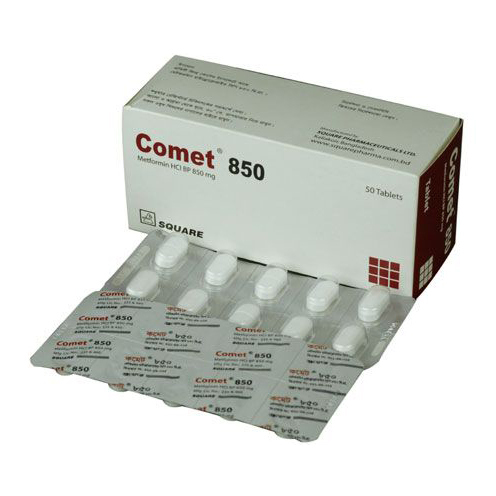 Pack Image: Comet 850 mg Tablet (5 x 10)