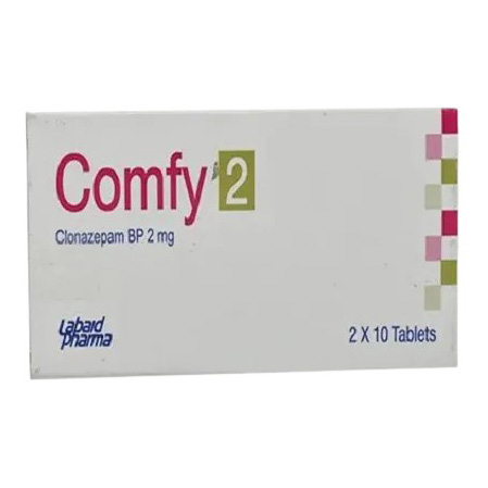 Pack Image: Comfy 2 mg Tablet (2 x 10)