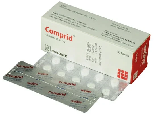 Pack Image: Comprid 80 mg Tablet (6 x 10)