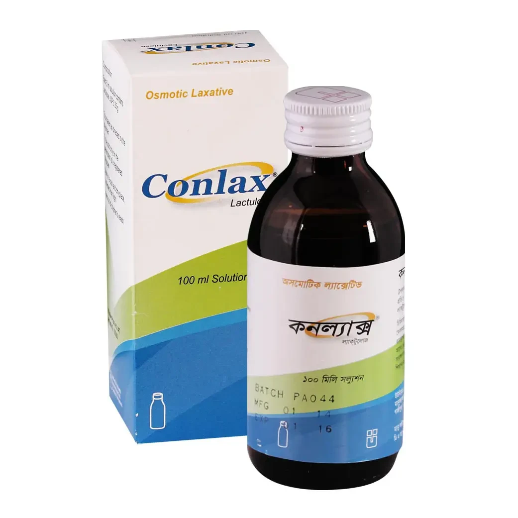 Pack Image: Conlax 3.35 gm Oral Solution (100 ml bottle)