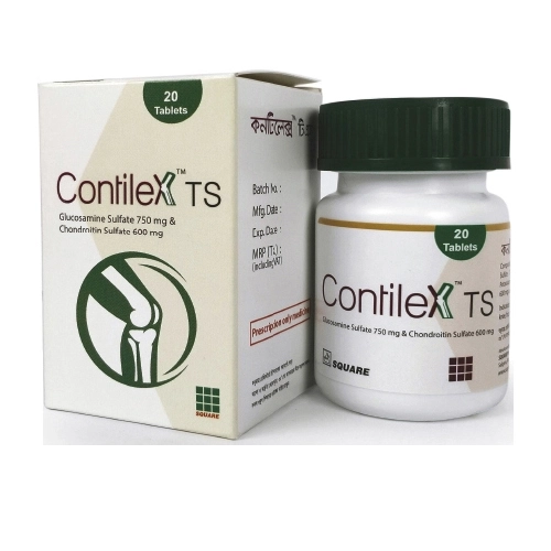 Pack Image: Contilex TS 750 mg Tablet (1 x 20)