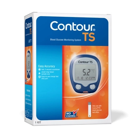 Pack Image: Contour TS Meter  Glucometer (Each device)