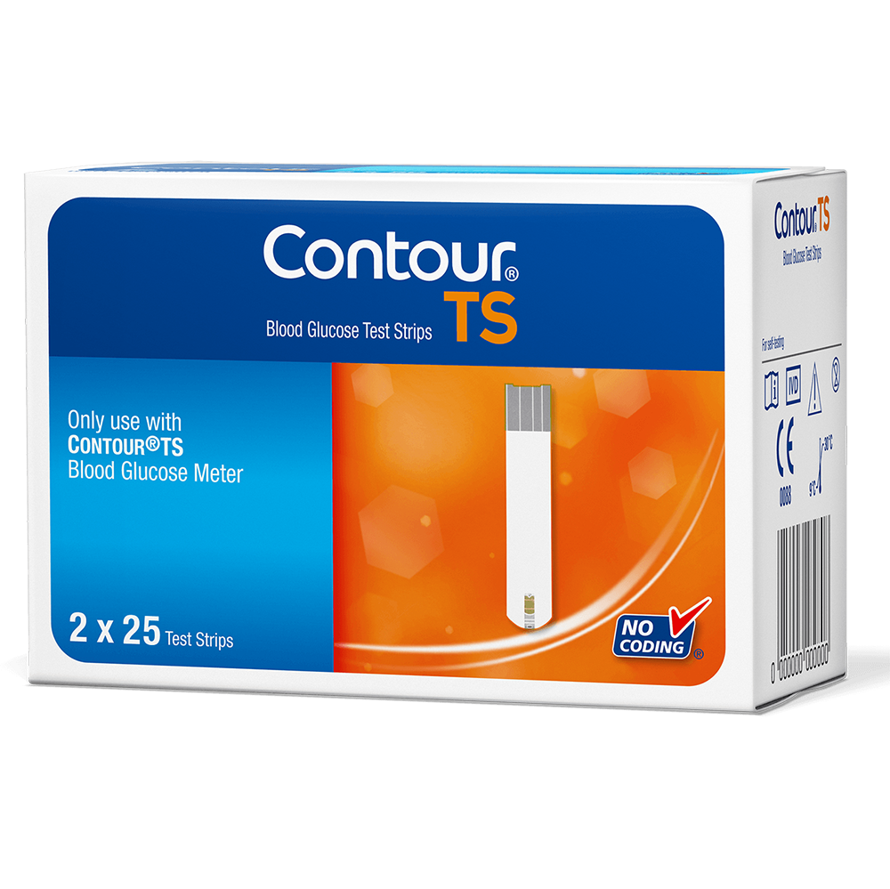 Pack Image: Contour TS Strips  Test strip (1 x 25)