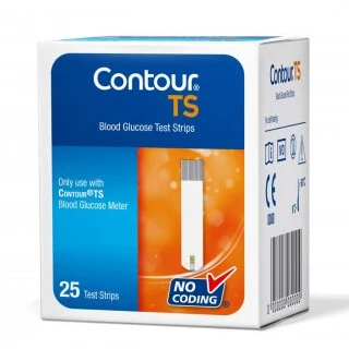 Pack Image: Contour TS Strips  Test strip (2 x 25)